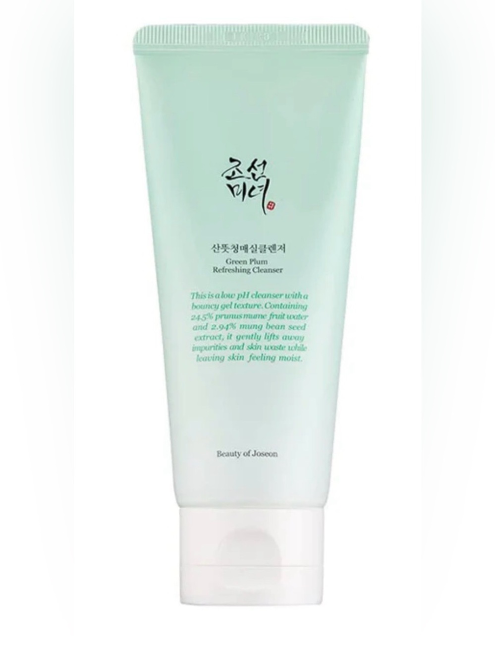Beauty of Joseon Green Plum Refreshing Cleanser 100ml Low pH Moisture K-Beauty